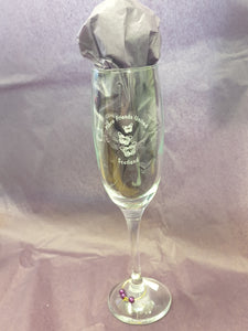 FFU Scotland CIC Champagne Flute  Limited Edition Branded Merchandise SALE