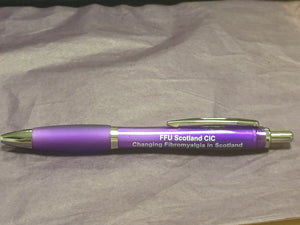 FFU Scotland CIC Changing Fibromyalgia Across Scotland pen Branded Merchandise SALE