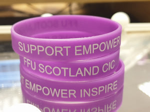 FFU Scotland CIC  SUPPORT EMPOWER INSPIRE Branded Awareness limited Edition Branded Merchandise SALE