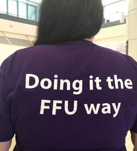 FFU Scotland CIC T-shirt - Male/Unisex Shape DOING IT THE FFU WAY DESIGN SALE